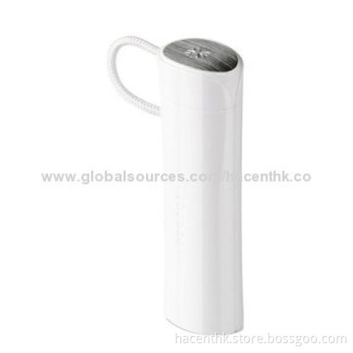 2,600mAh Power Bank from Hacent, with USB Cables